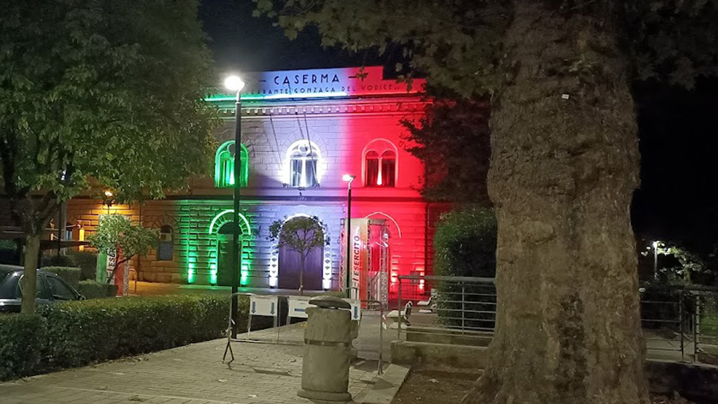 La Caserma Gonzaga a Foligno