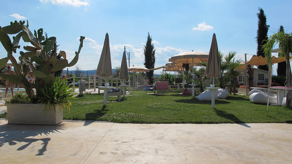 Parco Acquatico ombrelloni